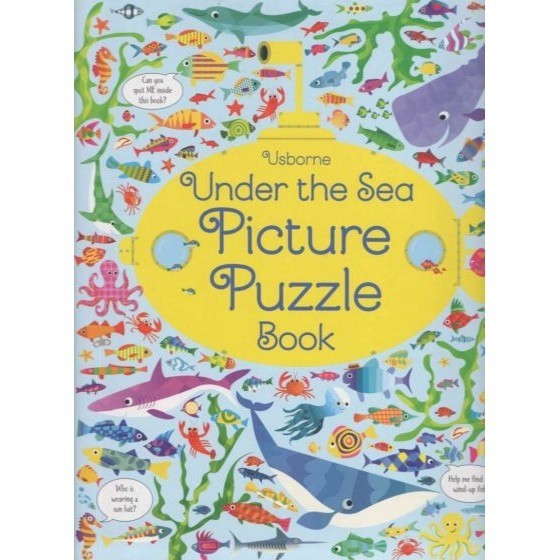 DKTODAY หนังสือ USBORNE UNDER THE SEA PICTURE PUZZLE BOOK | Shopee Thailand