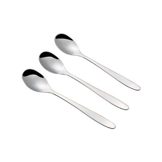 [ซื้อครบ 30.- ลดค่าส่ง 80.-] ช้อนชาสแตนเลส ขนาด 12 ซม. แบบหนาอย่างดี