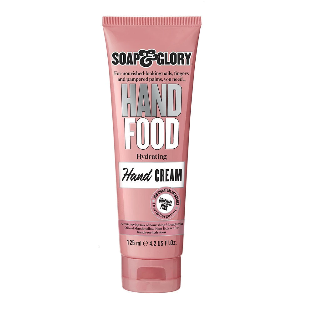 Soap & Glory Hand Food Hydrating Hand Cream โซพ แอนด์ กลอรี่ แฮนด์ ฟู๊ด ไฮเดรติ้ง แฮนด์ครีม 125 มล.