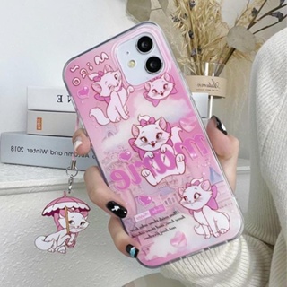 C259 [พร้อมส่งในไทย🐝] เคสไอโฟน iPhone เคสมาลีมีพวงกุญแจกางร่มน่ารัก