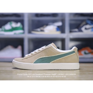 Puma Clyde OG รองเท้าผ้าใบลําลอง ข้อสั้น อเนกประสงค์ สไตล์เรโทร สําหรับคู่รัก เหมาะกับการเล่นกีฬา