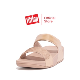 FITFLOP LULU รองเท้าแตะแบบสวมผู้หญิง รุ่น EC4-323 สี Rose Gold