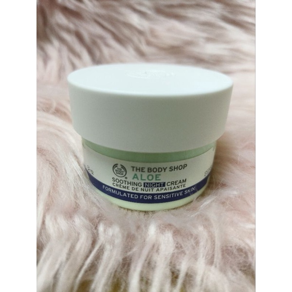 THE BODY SHOP ALOE SOOTHING NIGHT CREAM 50ML Shopee Thailand