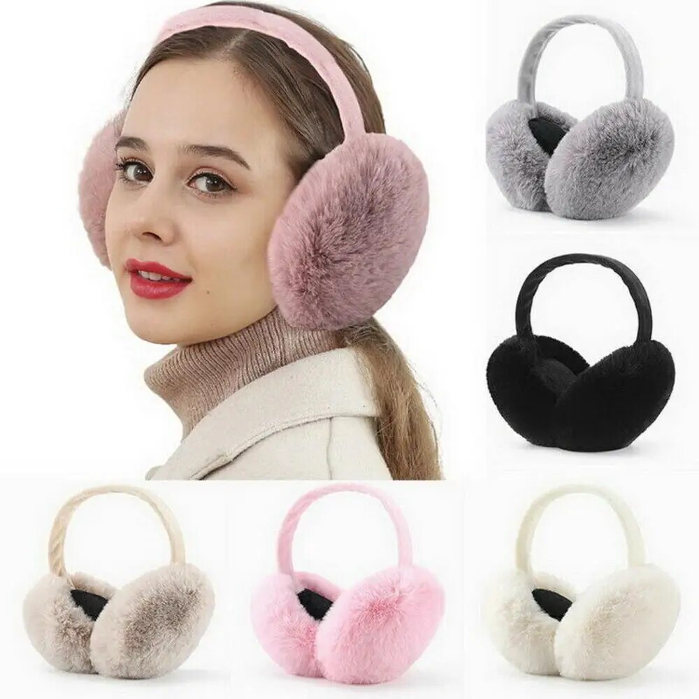 24z Soft Plush Ear Warmer Ear Muffs 2022 Winter Womens Ladies Earflaps