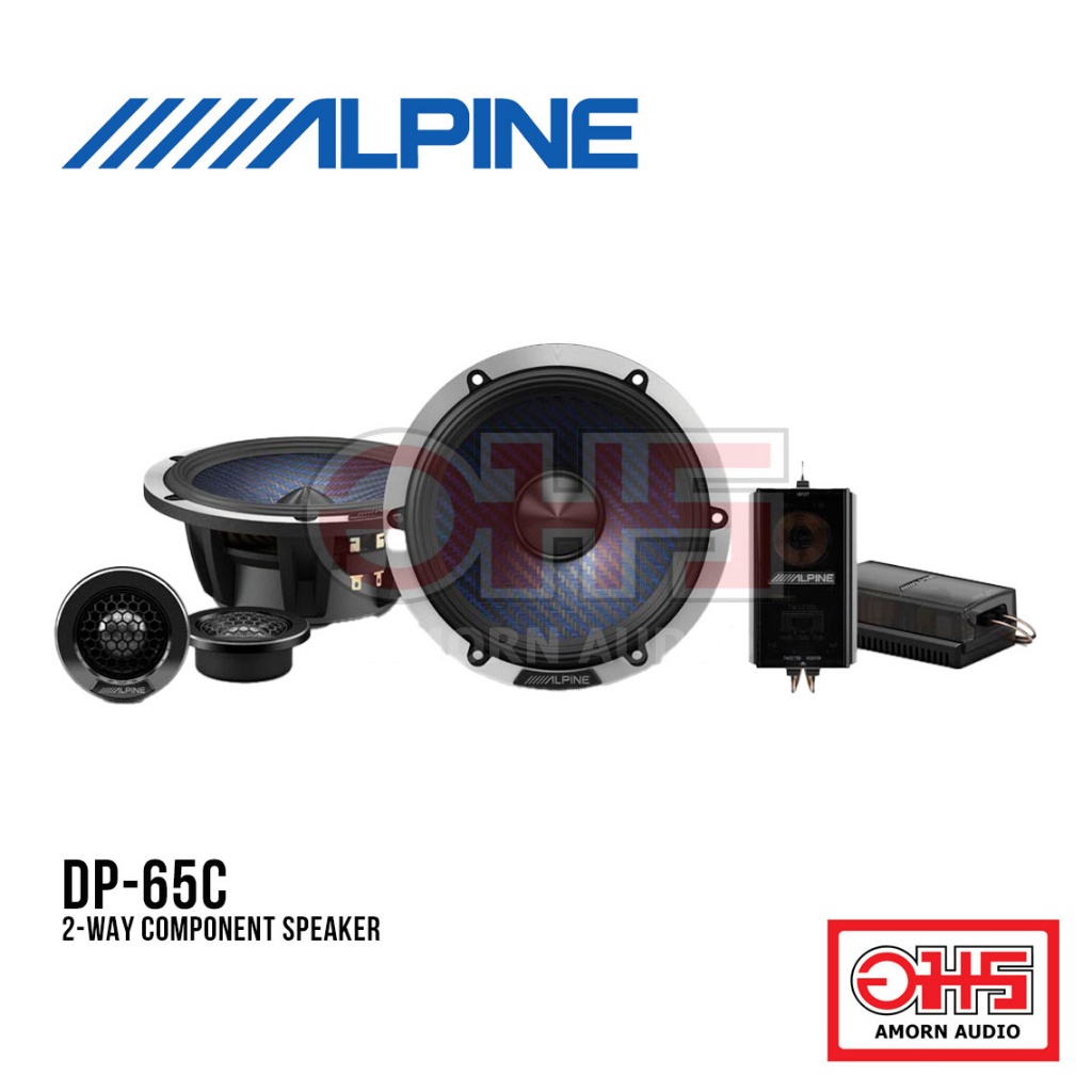 alpine-dp-65c-2-way-speakers-ลำโพงแยกชิ้น-2-ทาง-240-watts-peak-power-50-watts-rms-power-amorn-audio