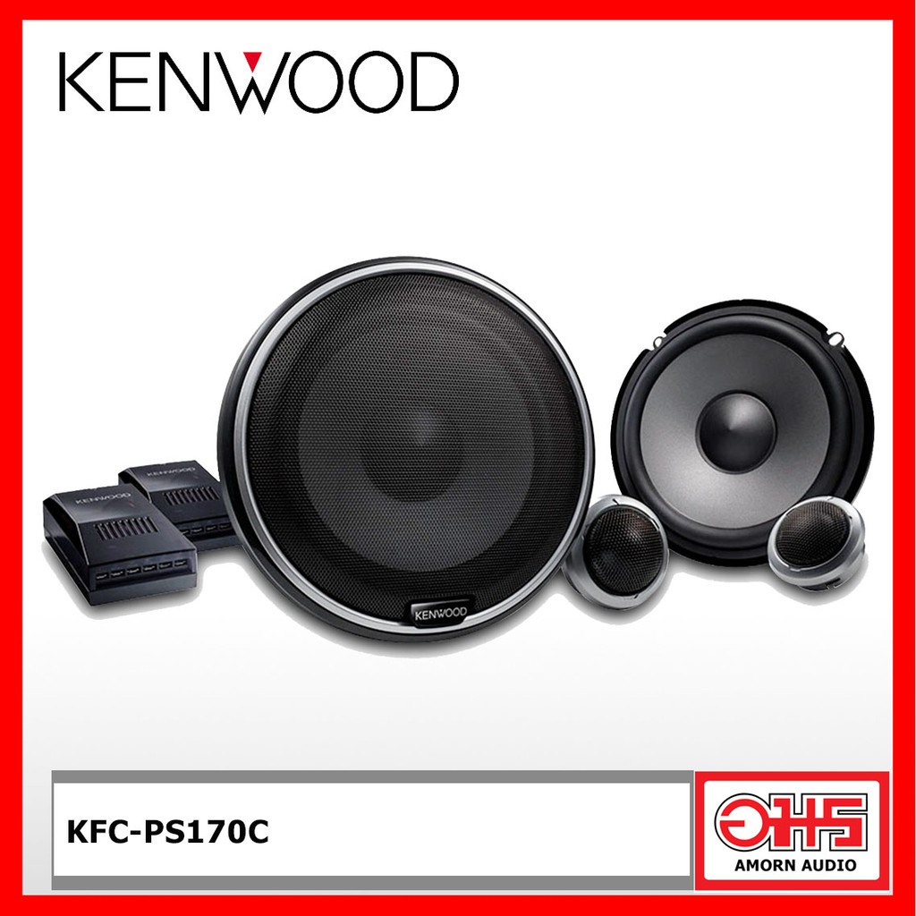 kenwood-kfc-ps170c-ลำโพงรถยนต์-แยกชิ้น-6-5-นิ้ว-amornaudio-อมรออดิโอ