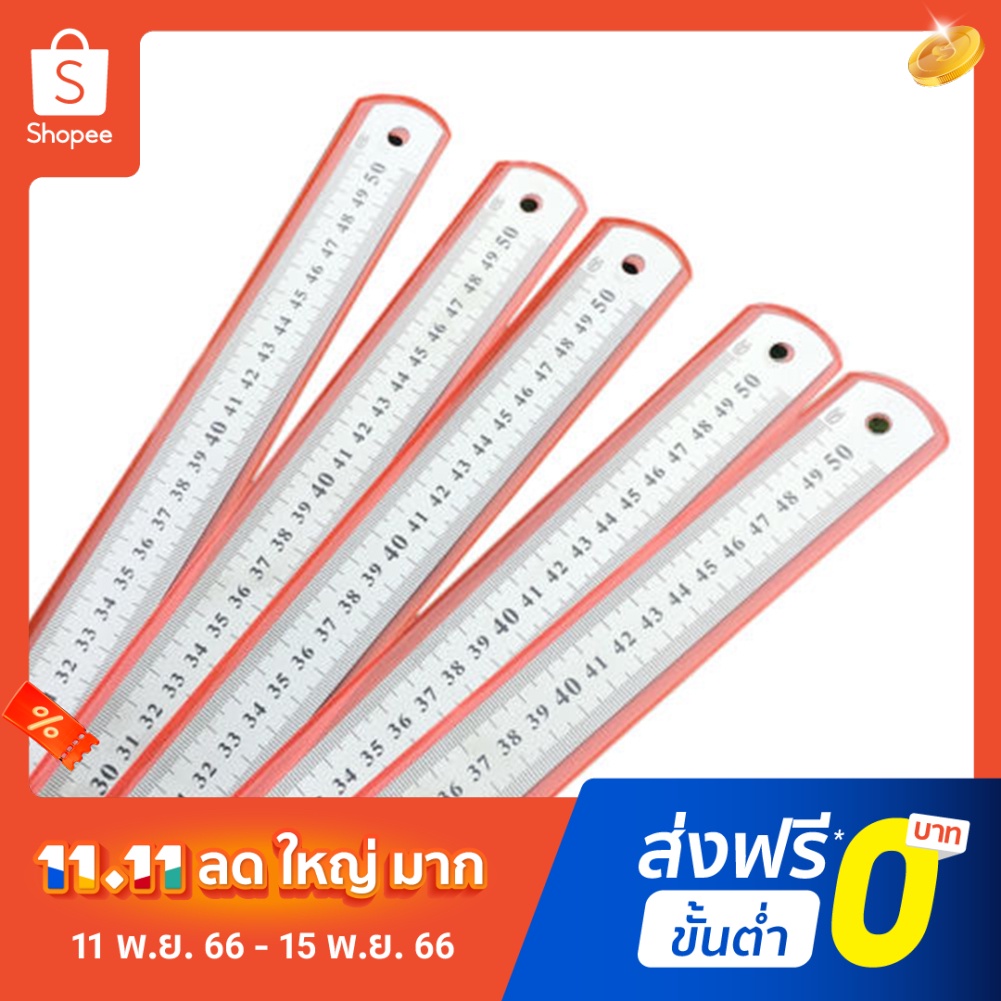 pota-minimalistic-steel-ruler-stainless-steel-ruler-supplies-convenient-for-carpenter