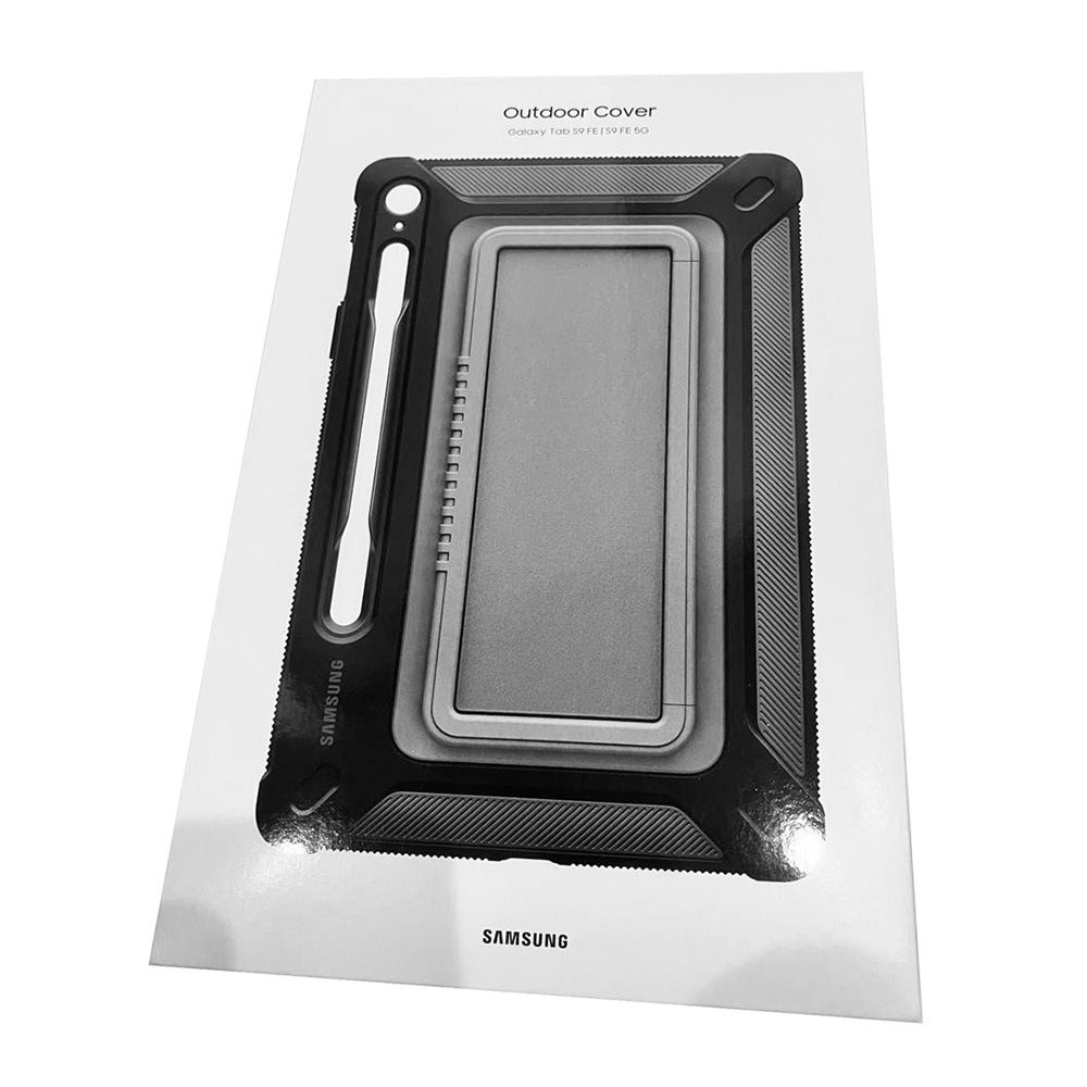 Samsung Official Galaxy Tab S9 FE Outdoor Cover ( Black ), EFRX510CBEGWW Shopee Thailand