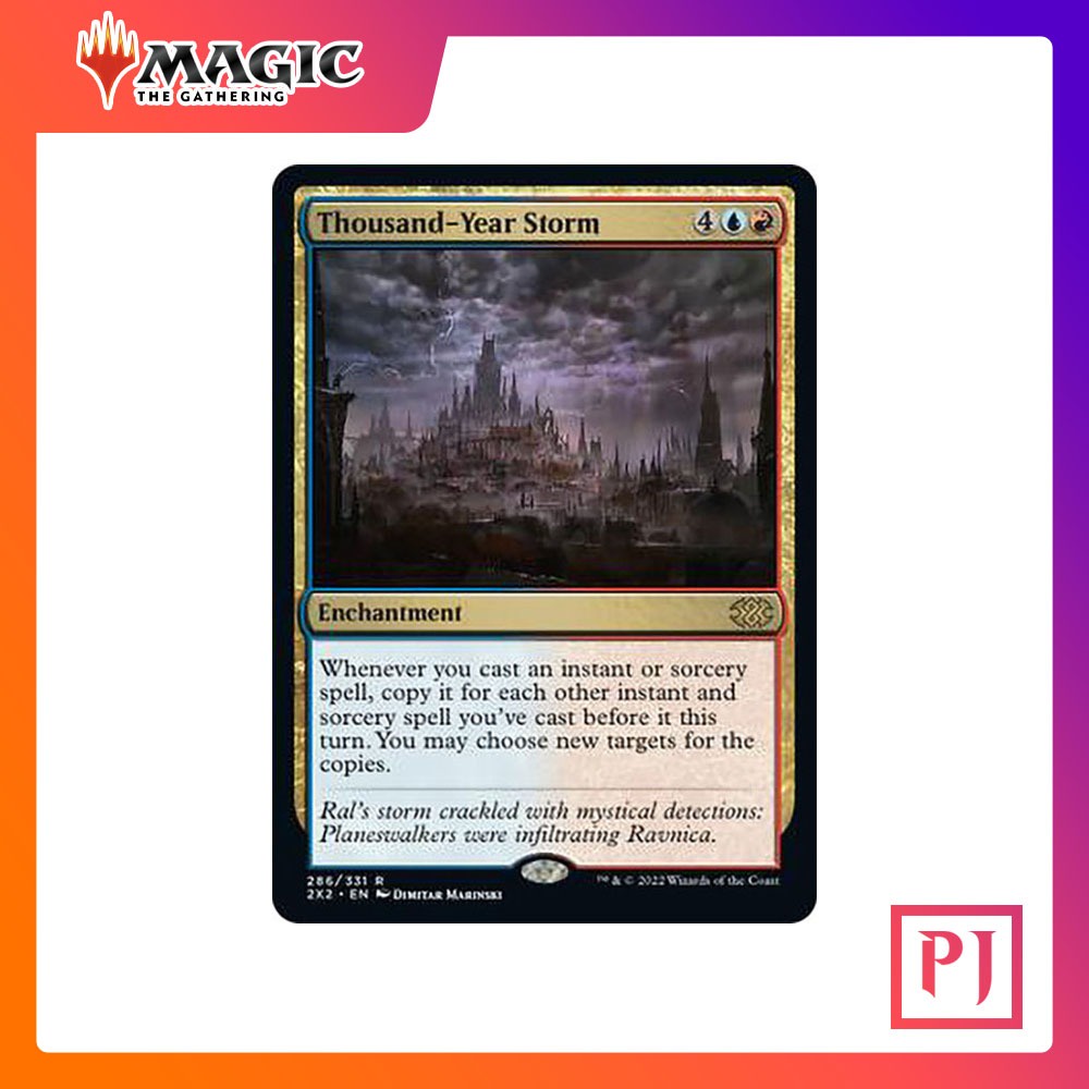 [MTG] Thousand-Year Storm [2x2] [MULTI] [RARE] [NORMAL] [ENG] (การ์ดเม ...