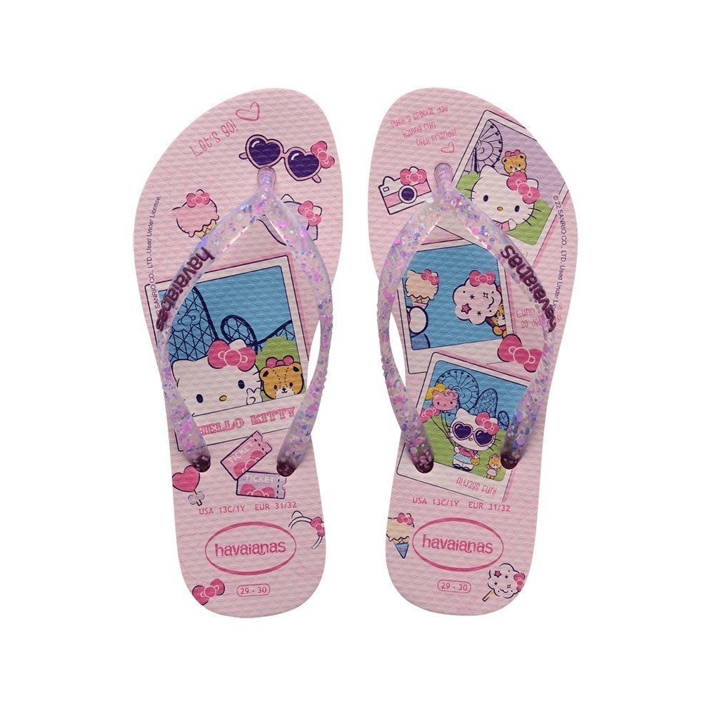 Hello kitty sales flip flops