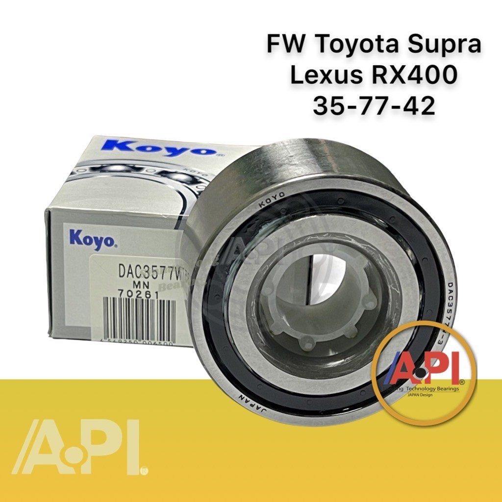 ลูกปืน ล้อหน้า โตโยต้า เล็กซัส Toyota Supra Lexus RX400 35x77x42 Koyo ...