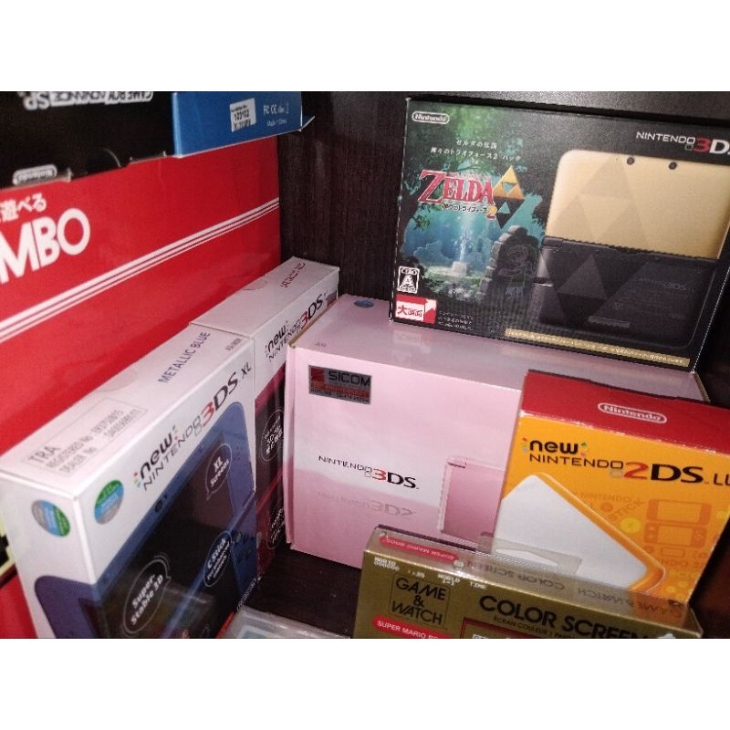1 nintendo DS set 5 เครื่อง N2dsXl/N3dsXlx2เครื่อง/3dsXl/3ds | Shopee ...