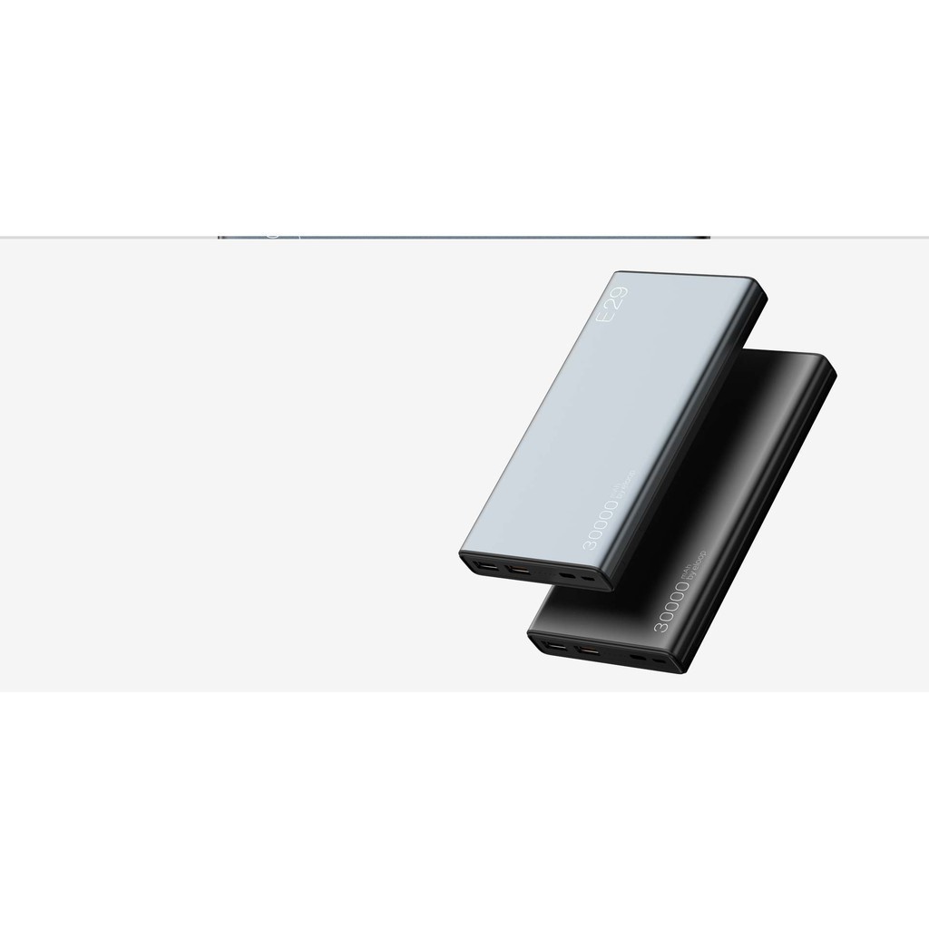 Eloop E29 แบตสำรอง 30000mAh ชาร์จเร็ว PD18W (มี 2 สี) | Shopee Thailand