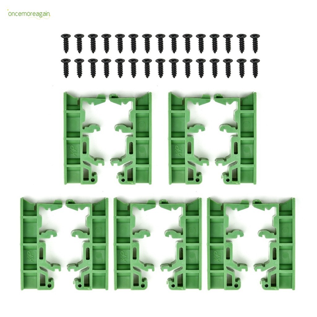 【ONCEMORG 】 5 ชุดDRG-01 PCB DIN 35 Rail Adapter Circuit Board Mounting ...
