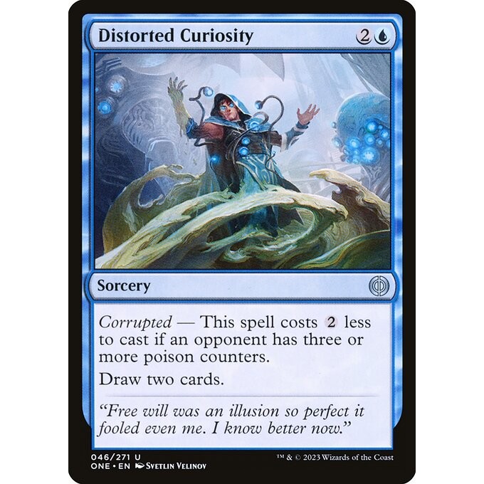 [Phyrexia All Will Be One] - [ONE] - (U) -[Distorted Curiosity] - [2023 ...