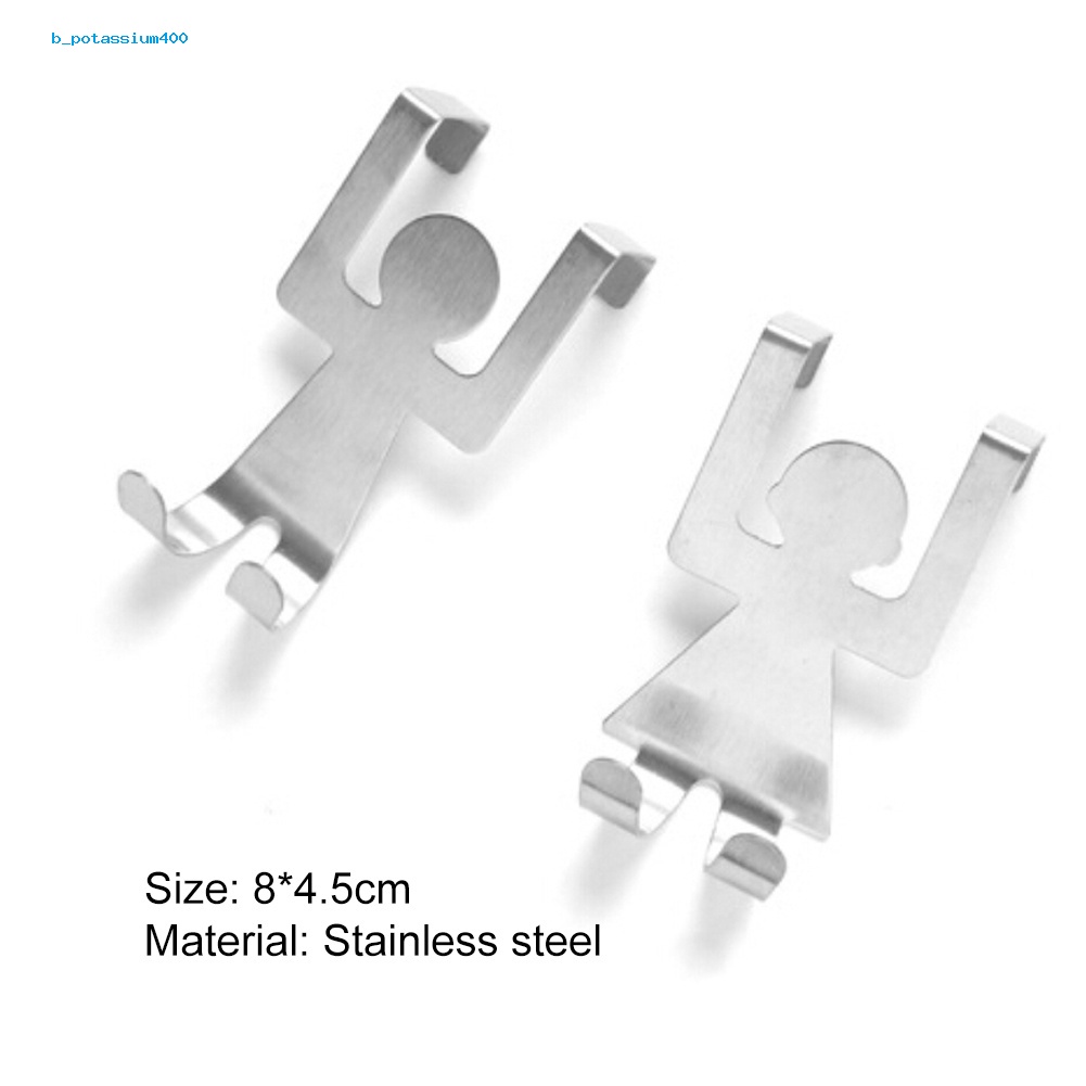 pota-2pcs-stainless-steel-human-shape-over-cabinet-drawer-door-hook-hanger-holder