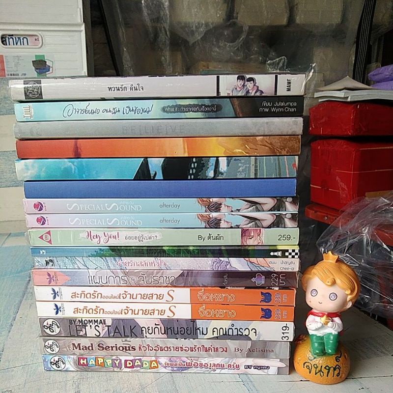 นิยายวาย-หนังสือ-เซลราคาพิเศษ-taisei-books-every-jnd-hermit-sense-ทำมือ