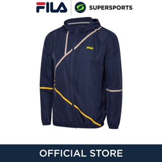 FILA Sportive เสื้อแจ็คเก็ตออกกำลังกายผู้ชาย