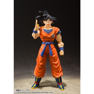 S.H.Figuarts Son Gokou A Saiyan Raised on Earth Goku SHF Dragon Ball Z (ดราก้อนบอล) ของแท้ มือ1 BANDAI