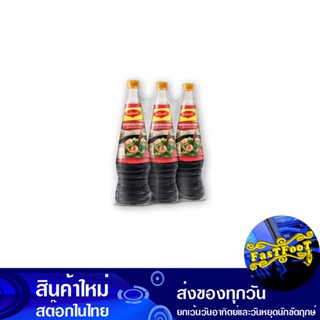 ซอสหอยนางรม 740 กรัม (3ขวด) แม็กกี้ Maggie Oyster Sauce