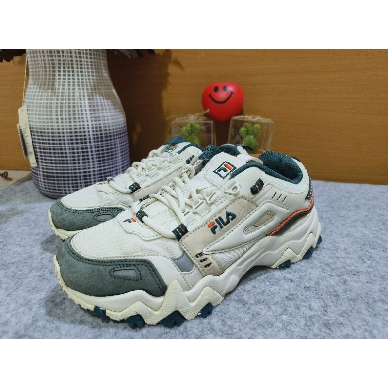 FILA รุ่น OAKMONT TR White Green ขนาด36.5 | Shopee Thailand