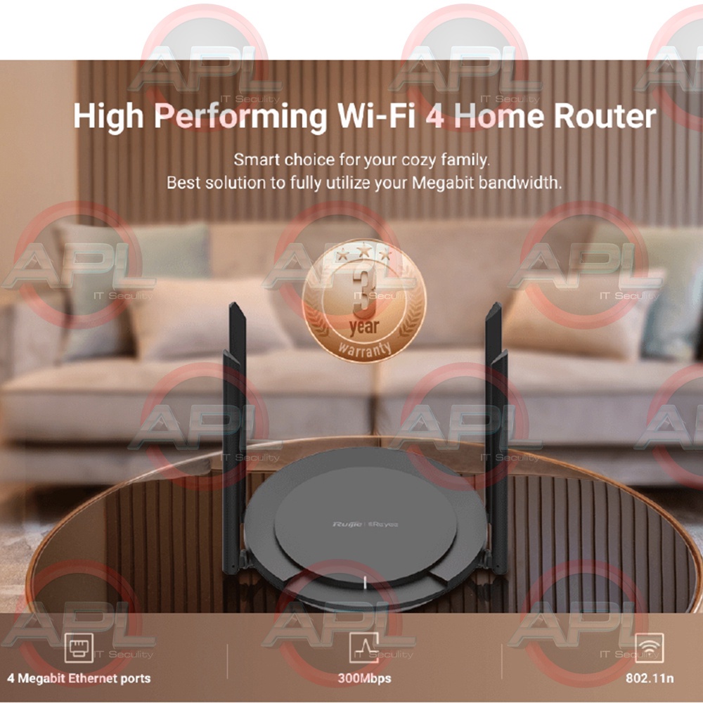 reyee-เร้าเตอร์-wi-fi-รุ่น-rg-ew300-pro-wireless-smart-router-สำหรับทำ-repeater-wisp-เร้าเตอร์-4เสา