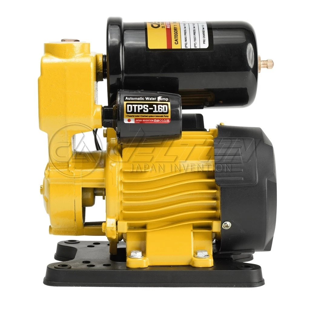 DELTON ปั๊มน้ำออโต้ 750W PS Series รุ่น DTPS-160 ปั๊มน้ำอัตโนมัติแรงดันสูง