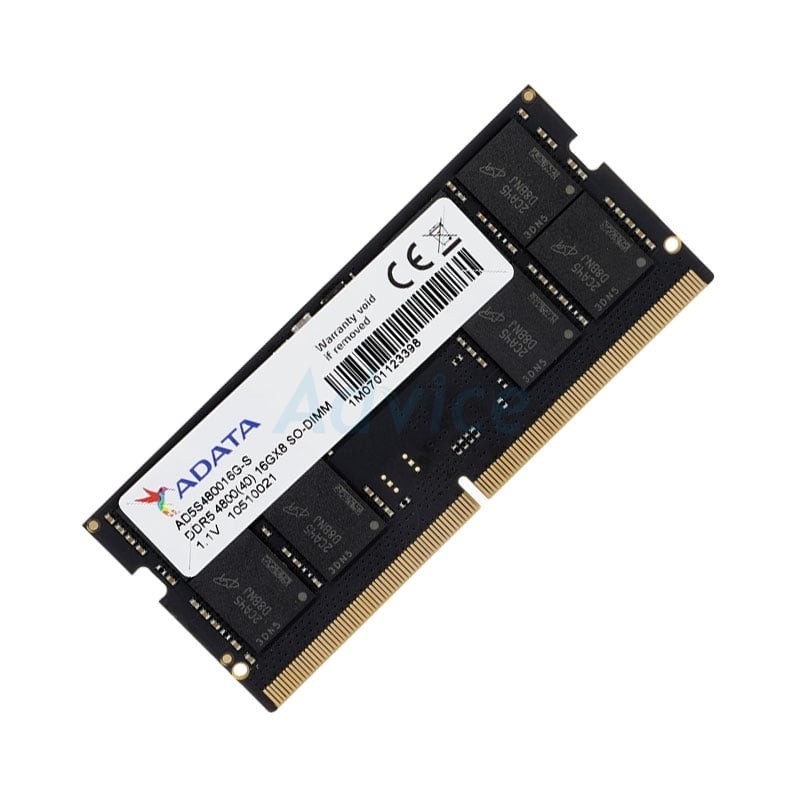 ADATA RAM DDR5(4800, NB) 16GB 8 CHIP (AD5S480016G-S) - A0142648