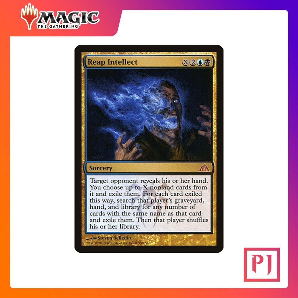 [MTG] Reap Intellect [DGM] [MULTI] [MYTHIC] [NORMAL] [ENG] (การ์ดเมจิค ...