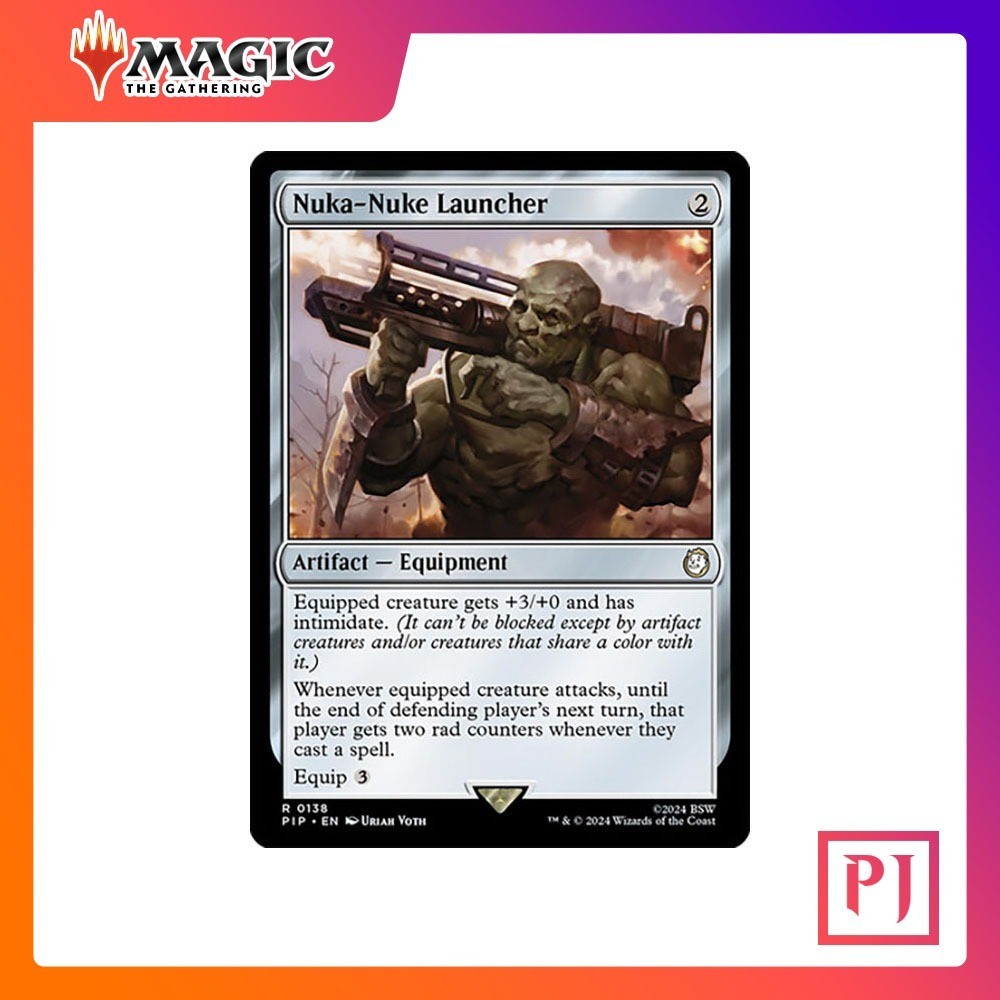 [MTG] NukaNuke Launcher Fallout Commander [PIP] [ARTIFACT] [RARE