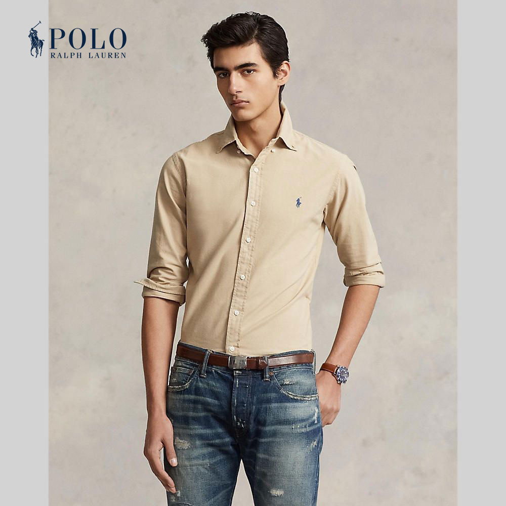 Polo Ralph Lauren Shirt Custom Fit Garment Dyed Oxford Shirt MNPOWOV16822807