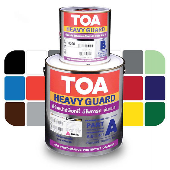 TOA สีอีโพการ์ดอีนาเมล #7042/TRAFFIC GREY | Shopee Thailand