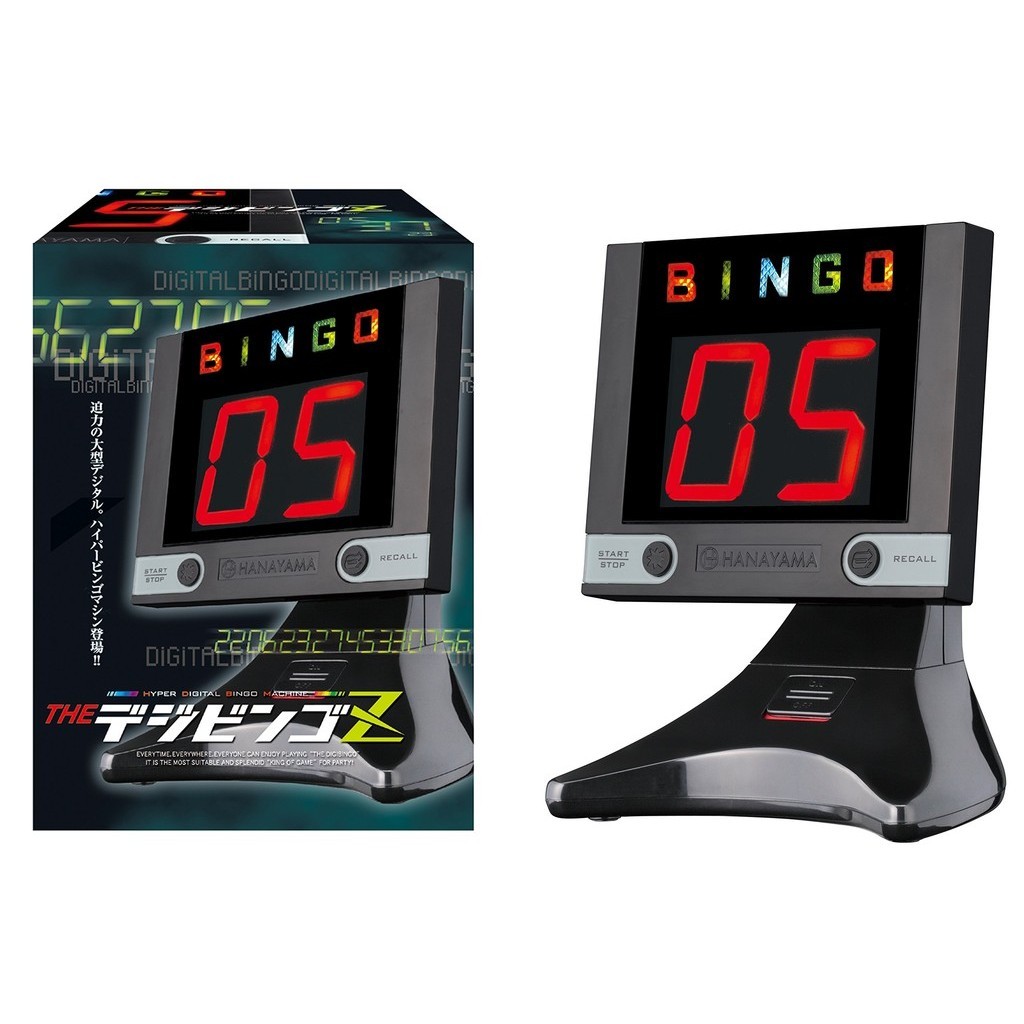HANAYAMA THE Digi Bingo Z BlackblackWidth 12.5x สูง 16.4x ลึก 12.2cm ...