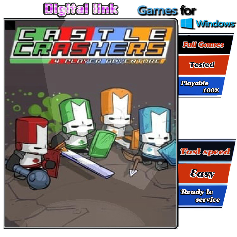 Castle Crashers เกม PC Game คอมพิวเตอร์ USB เสียบเล่นได้เลย | Shopee ...