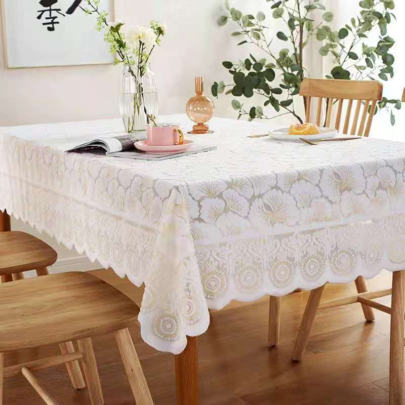 ขายตรงจากโรงงาน-ผ้าปูโต๊ะลูกไม้หนาผ้าคลุมโต๊ะน้ำชาตู้เย็นผ้าคลุมโต๊ะข้างเตียงทีวี