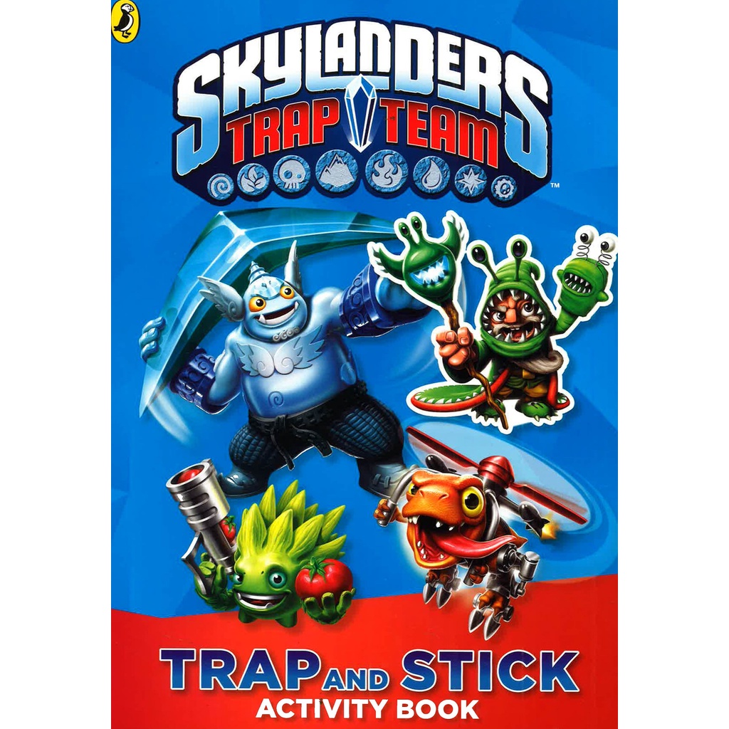 หนังสือต่างประเทศ BBW หนังสือ Skylanders Trap Team: Trap And Stick ...