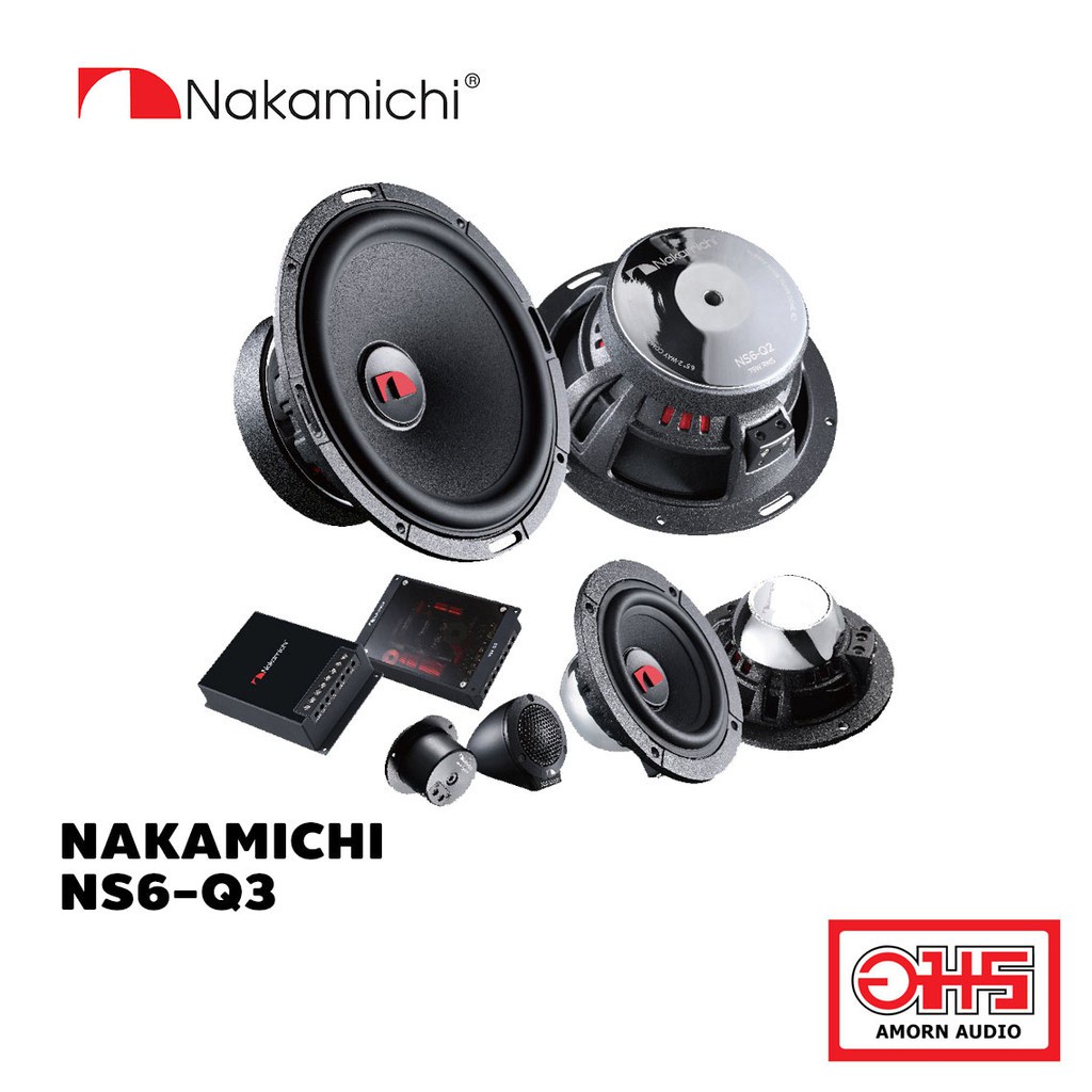 nakamichi-ns6-q3-ลำโพง-6-5-นิ้ว-3-ทาง-พร้อม-woofer-เสียงเบส-twitter-เสียงแหลม-amornaudio