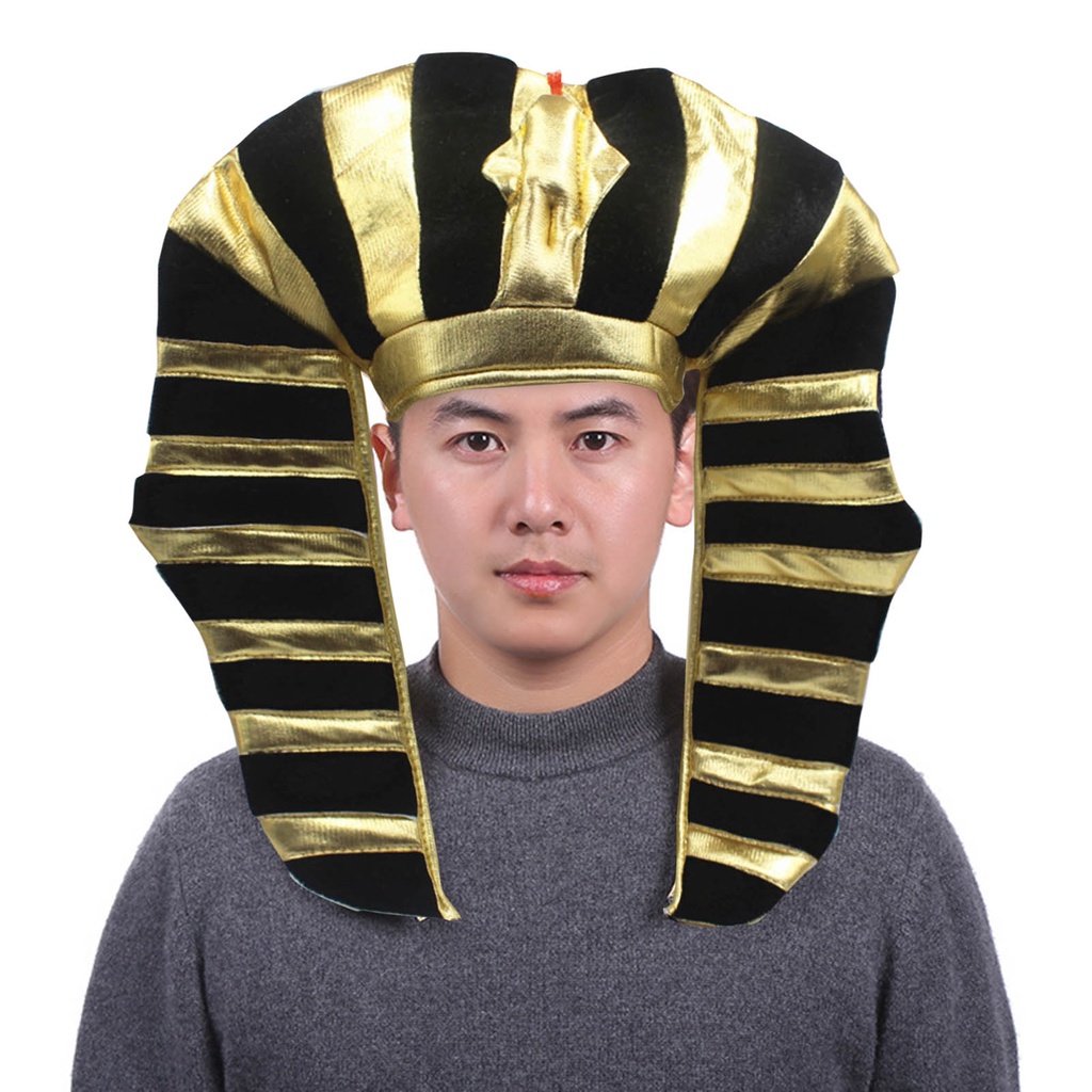 หมวกอีสเตอร์-รูปงู-สีคอนทราสต์-สไตล์อียิปต์-สําหรับการแสดง