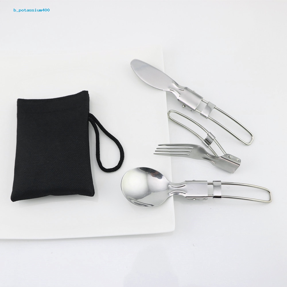 pota-3pcs-set-camping-hiking-picnic-folding-fork-spoon-knife-cutlery-tableware-set