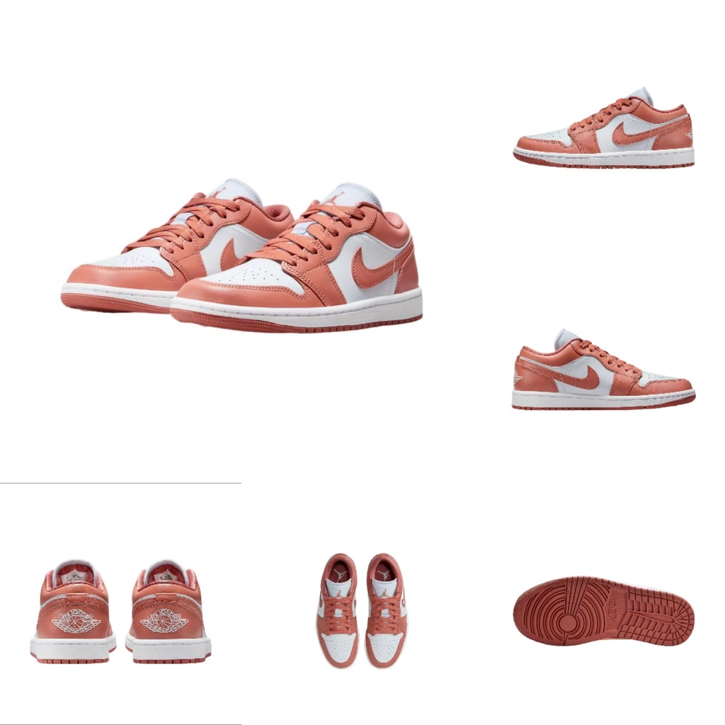 Jordan 1 Low "Pink Salmon" DC0774080 Shopee Thailand