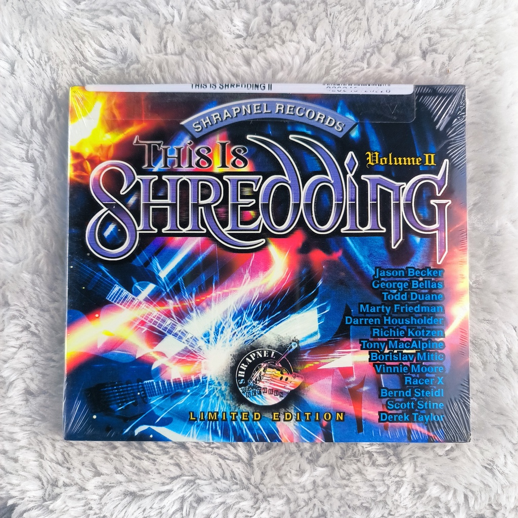 แผ่น CD รวม Z228 This Is Shredding Vol.II Digipak T1220 | Shopee Thailand