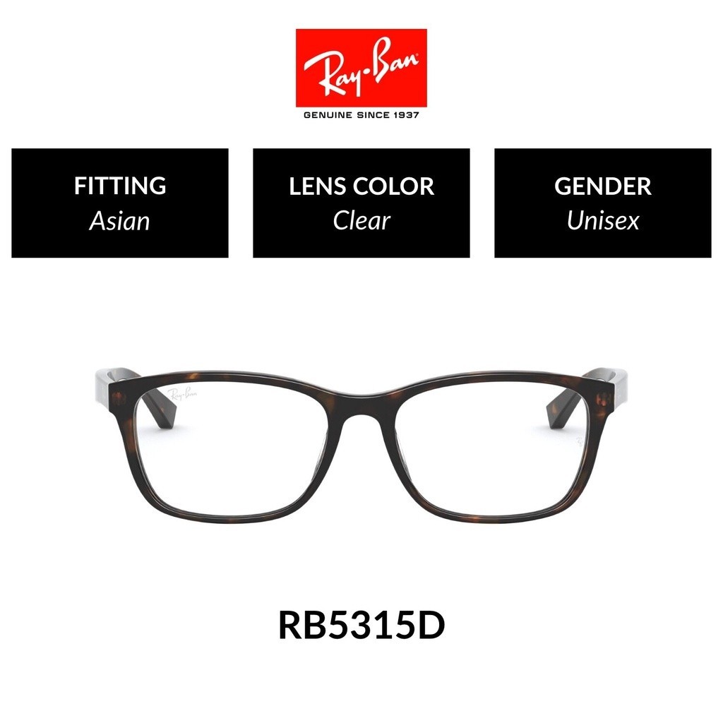 Ray-Ban - RX5315D 5211 size 53 แว่นสายตา | Shopee Thailand