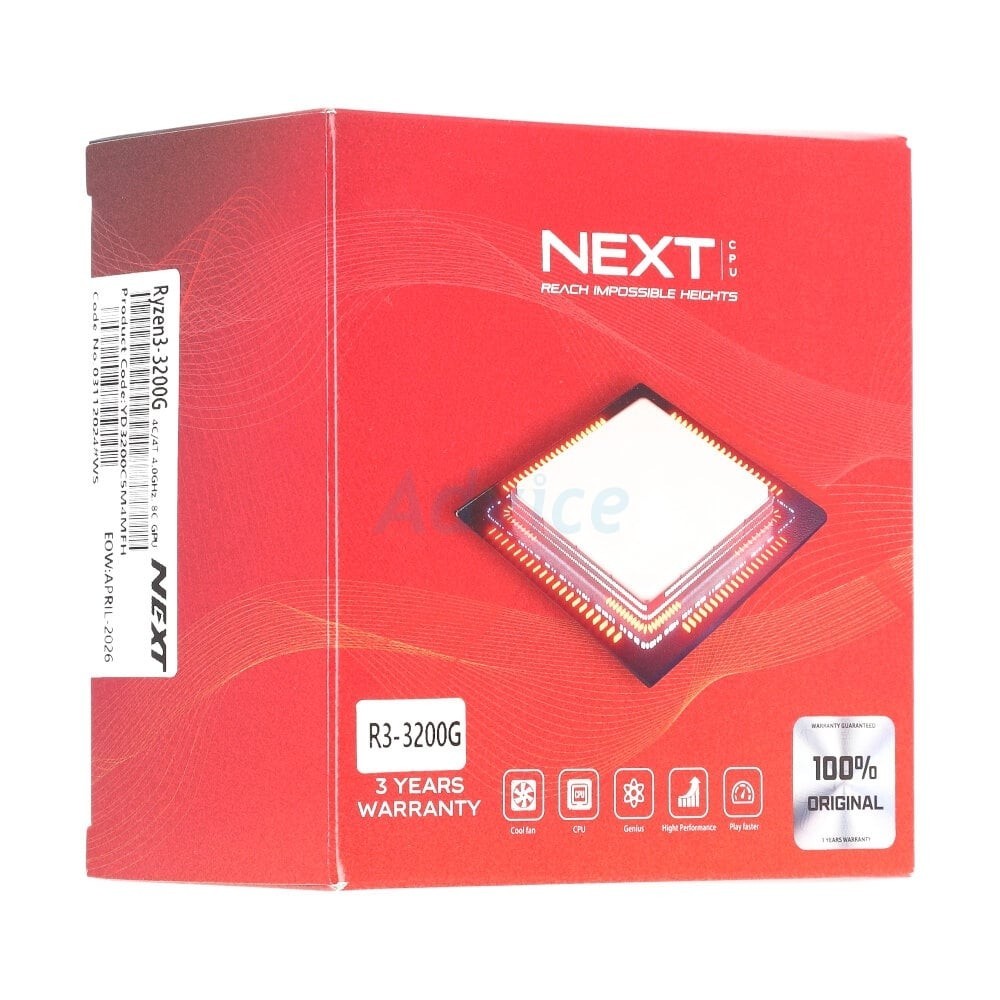 AMD CPU AM4 RYZEN 3 3200G (NEXT) - A0134727 | Shopee Thailand AMD CPU AM4 RYZEN 3 3200G (NEXT) - A0134727 | Shopee Thailand