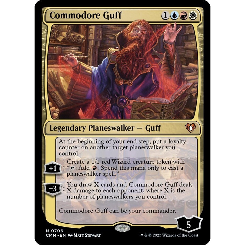 [Commander Masters] - [CMM] - [Commodore Guff] - (M) - [2023] | Shopee ...