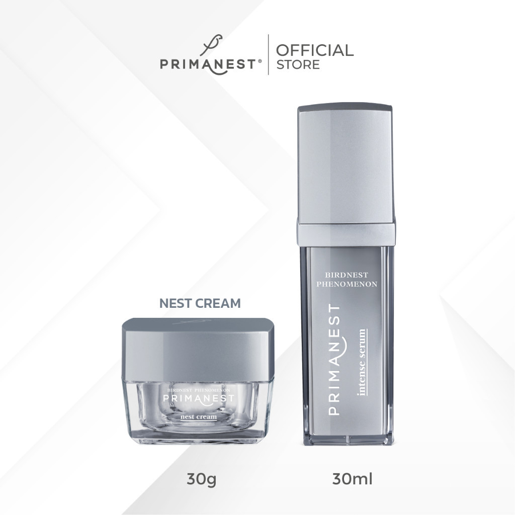 PrimaNest Platinum Birdnest Set พรีมาเนสท์ เซตบำรุงผิวหน้า ลดเลือนริ้ว ...