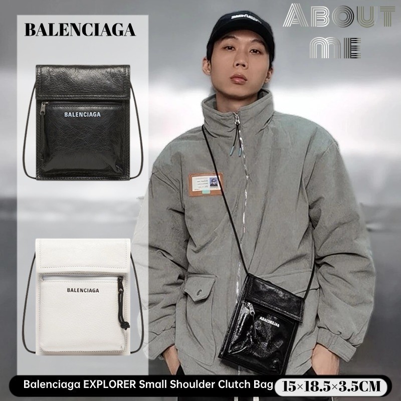 Balenciaga explorer clutch sale