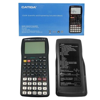 CATIGA CS-229 Scientific &amp; Engineering Calculator (Black) with Graphic Functions