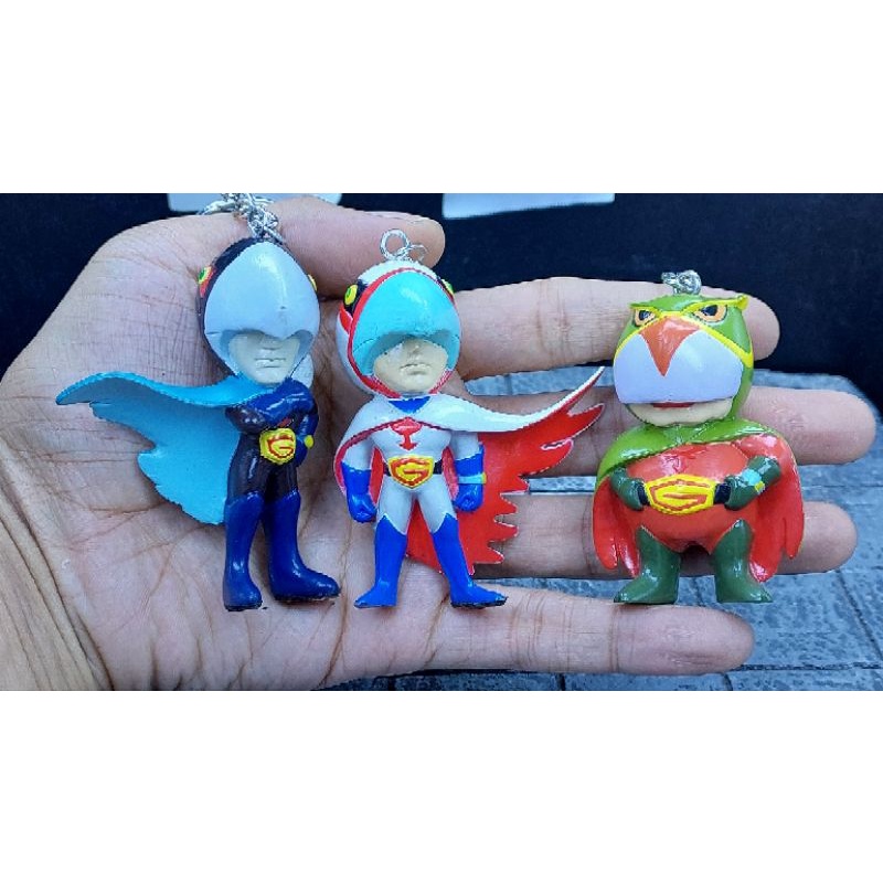 gatchaman-hurricane-polymar-urusei-yatsura-figure-model-gachapon-anime-ลามู-ฟิกเกอร์-โมเดล-กาชาปอง-อนิเมะ-พวงกุญแจ