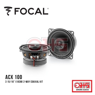 FOCAL ACX 100 / 3 15/16” (10CM) 2-WAY COAXIAL KIT / 30W RMS / AMORN AUDIO