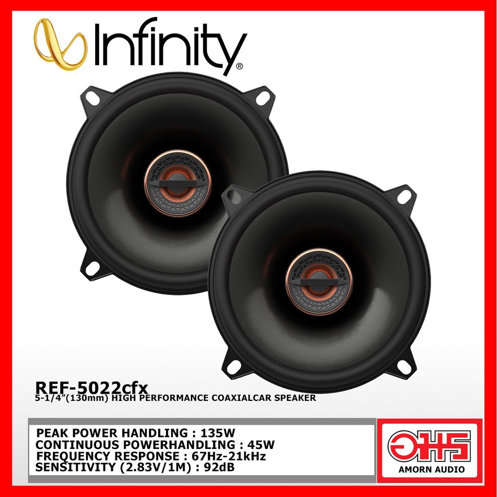 infinity-ref-5032cfx-ลำโพงแกนร่วม-ขนาด-5-นิ้ว-amornaudio-อมรออดิโอ